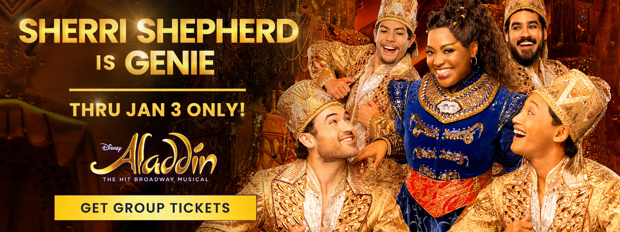 Sherri Shepherd is Genie - Thru Jan 3 Only! GET GROUP TICKETS